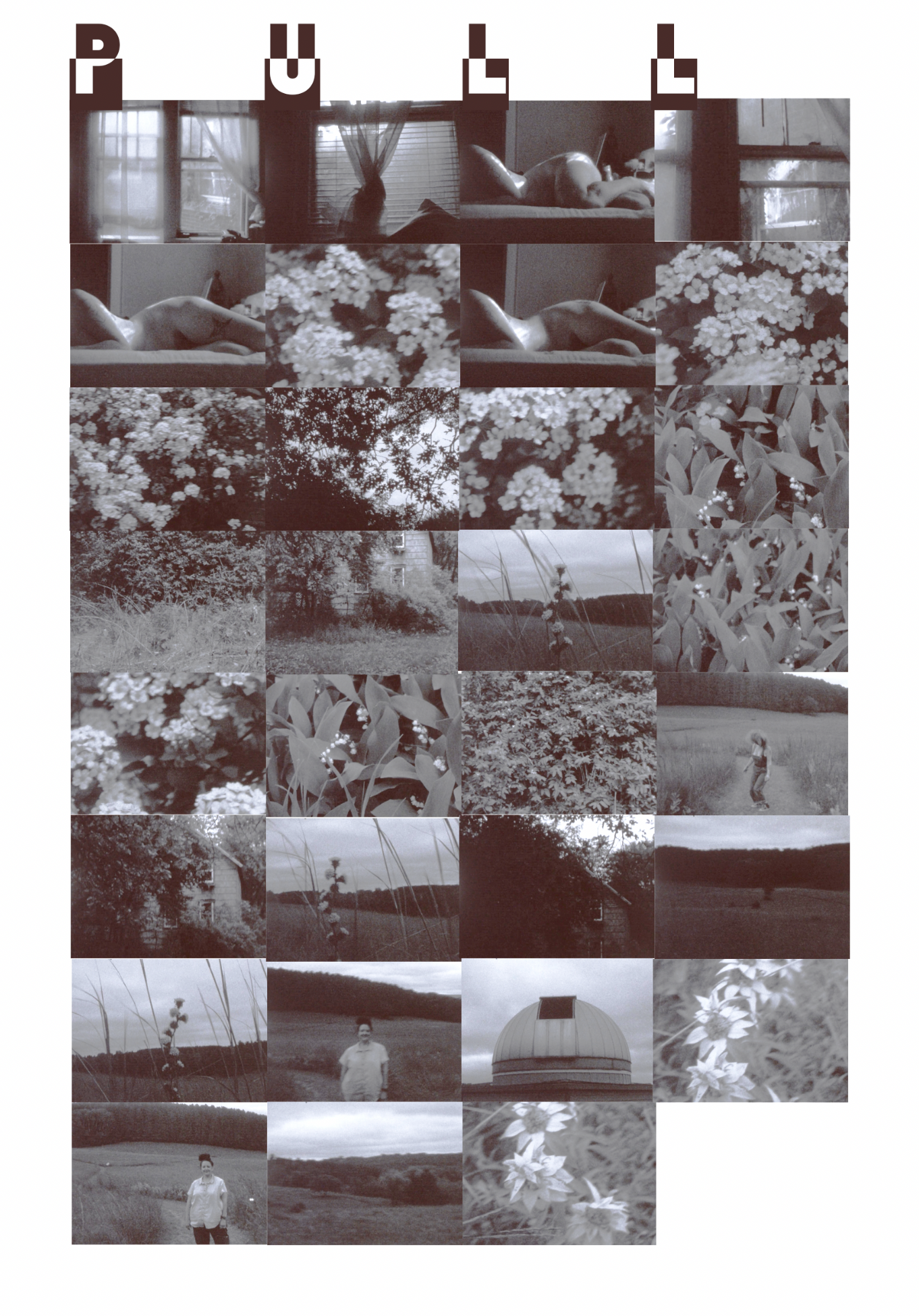 PULL graphic collage